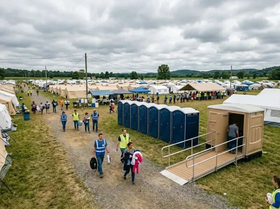 disaster-relief-camp-restrooms-010 — frequently asked questions, Dumpster & Portable Bathrooms Rental in Red Oak, IA